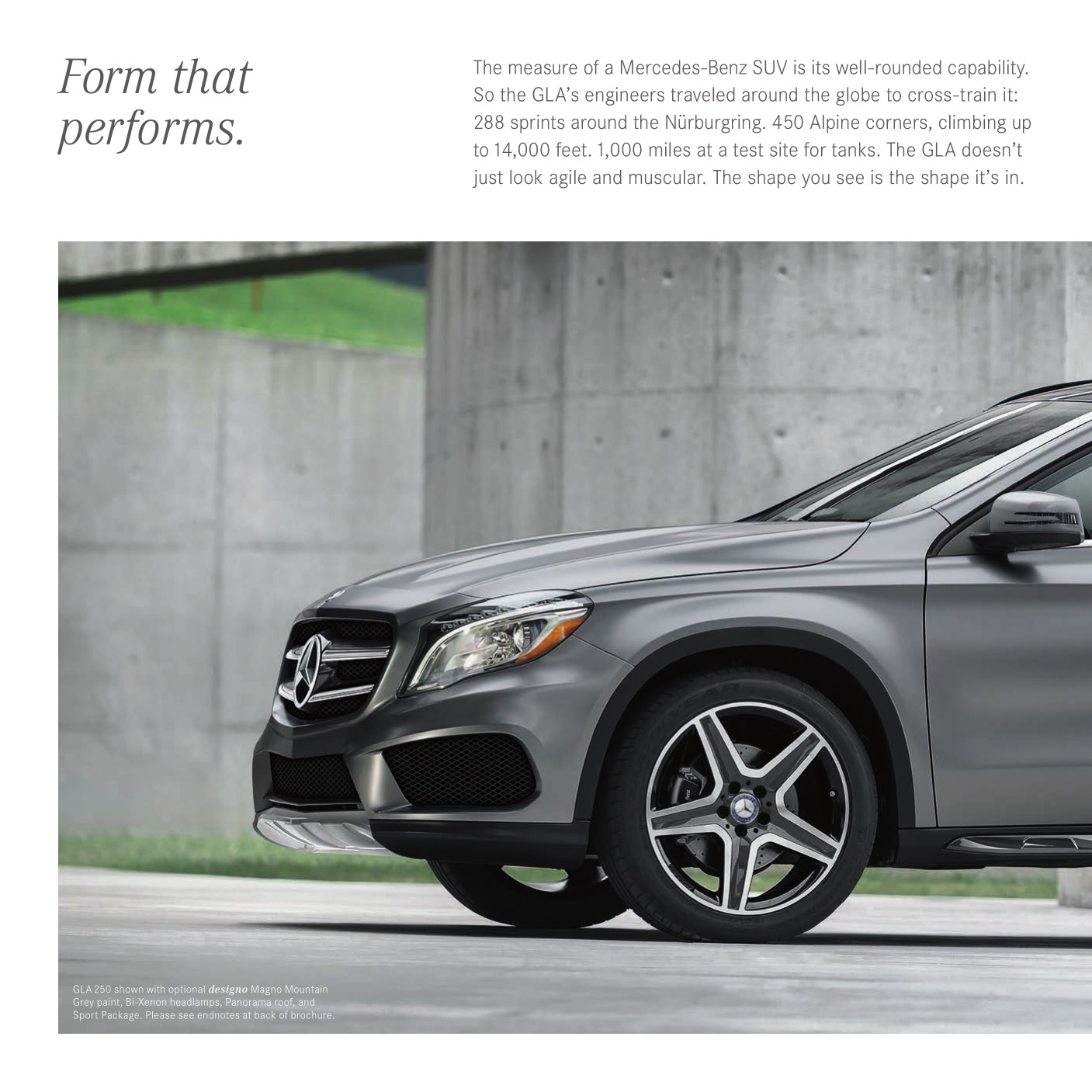 2015 Mercedes-Benz GLA-Class Brochure Page 6